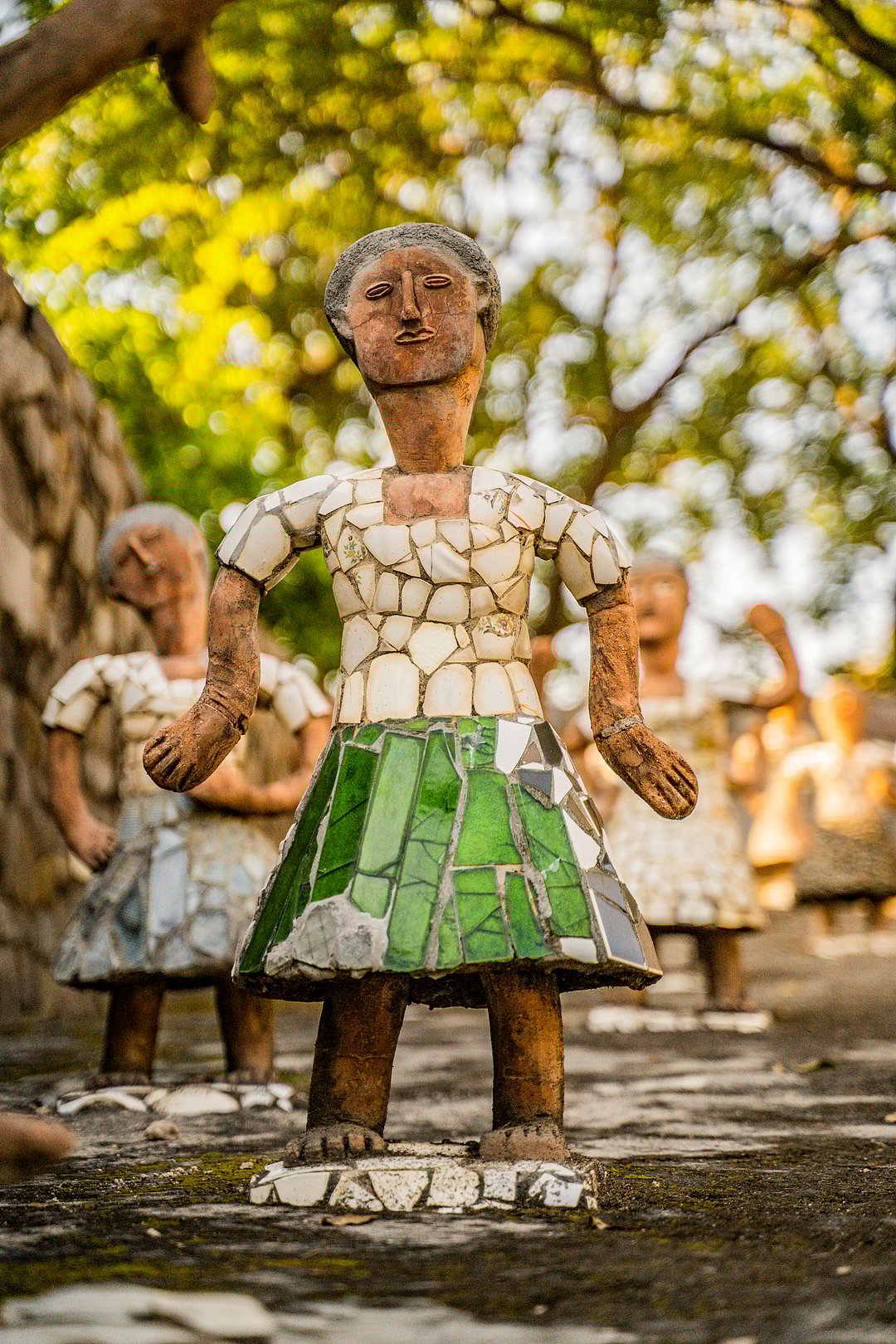 Sculpture in Nek Chand