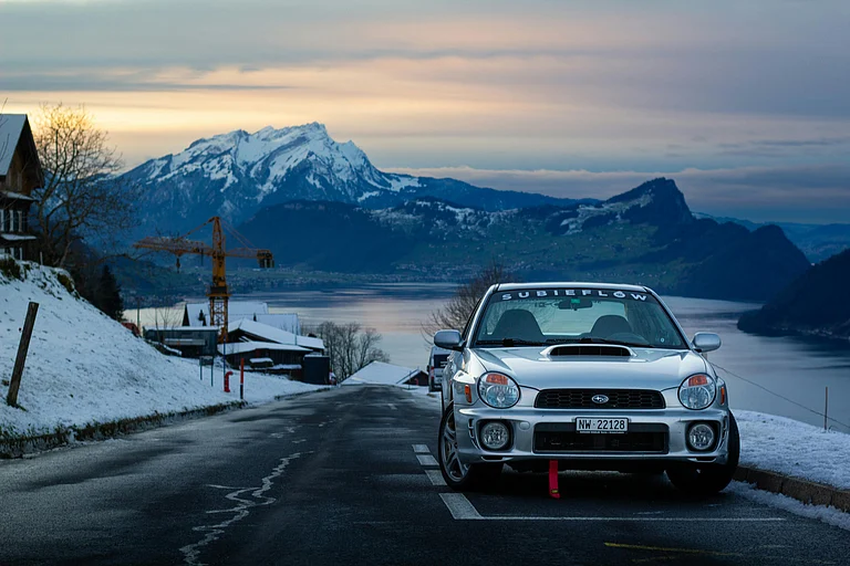 A car stands in the locales of Switzerland - Pexels