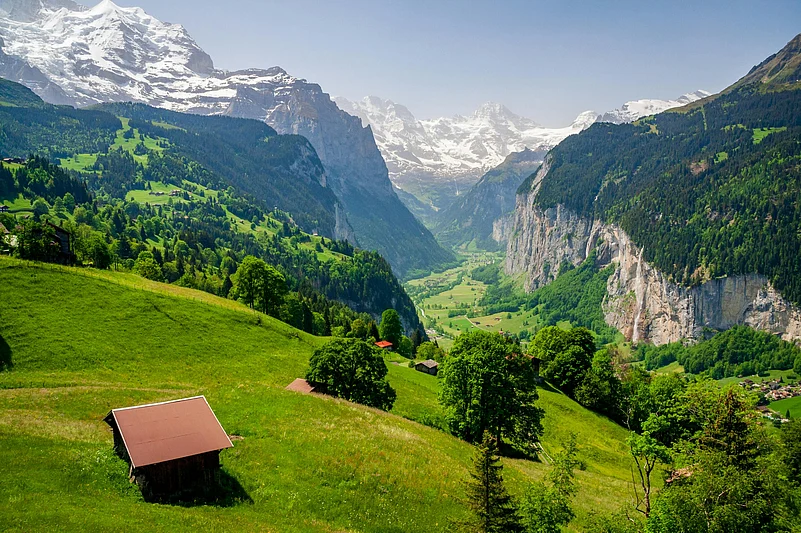 A view of the Jungfrau Region