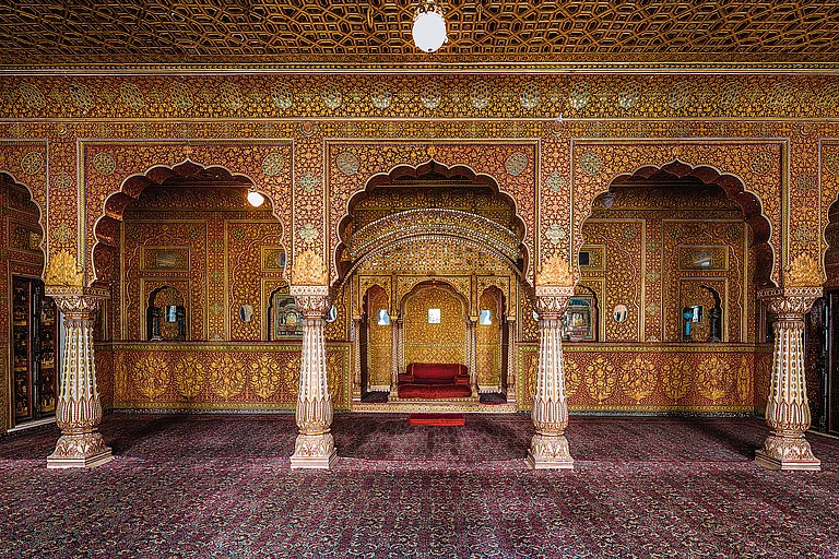 Private Audience Hall in Junagarh Fort - Shutterstock