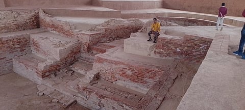 The archaeological remains of ancient Shringverpur