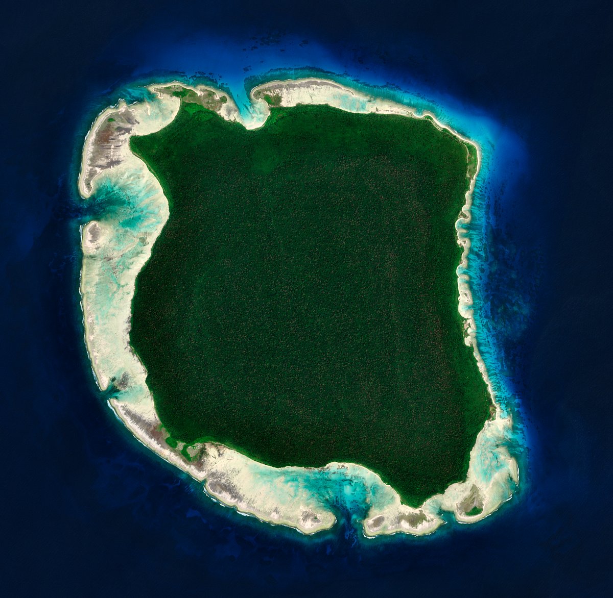 The North Sentinel Island in 2023