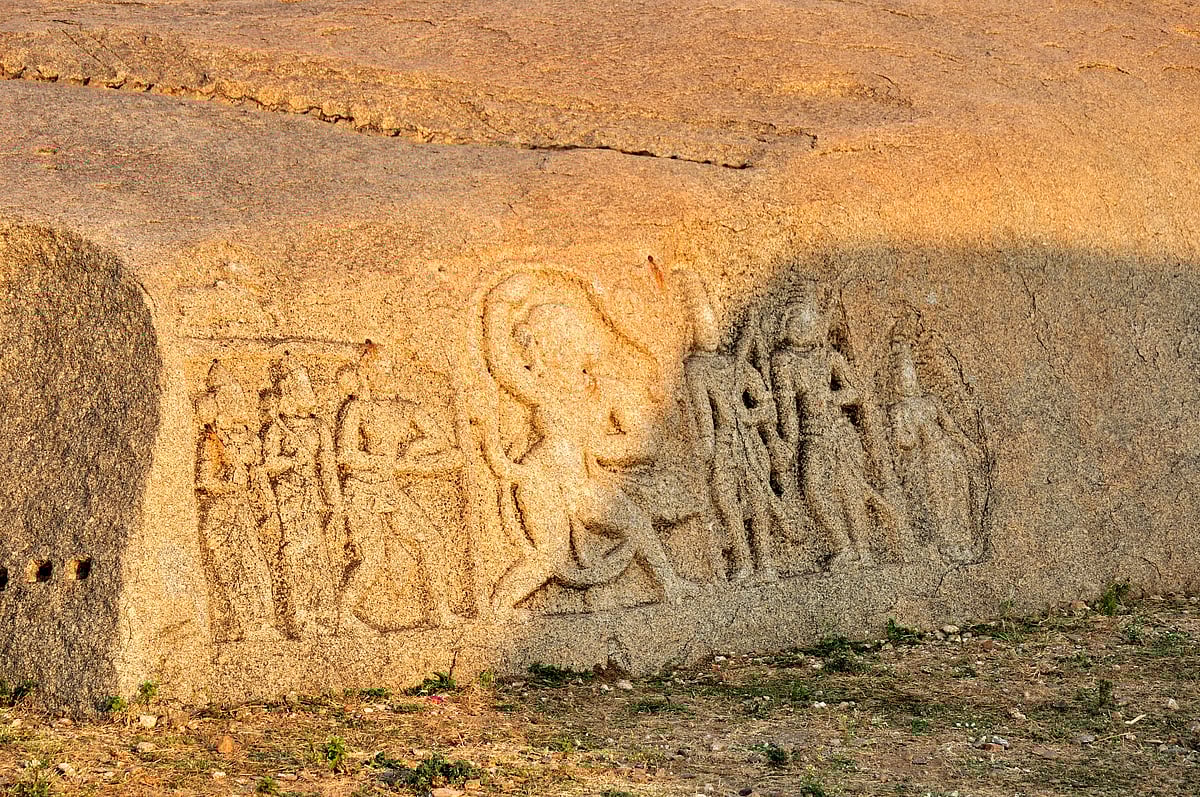 The kingdom of Kishkindha is often identified to be the region around the Tungabhadra river near Hampi, Karnataka