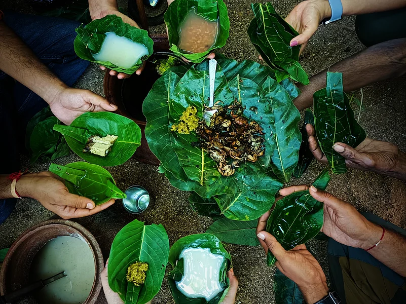 A glimpse of the indigenous food guests savour during their trip to the tribal belt in Chhattisgarh