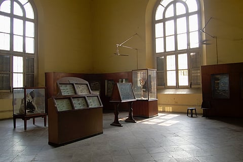 Inside the museum