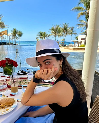 rashmika_mandanna/Instagram : Rashmika Mandanna celebrated her birthday in Salalah, Oman
