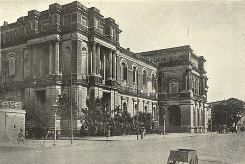 The Indian Museum, as completed in 1875