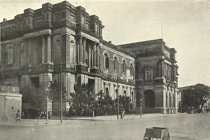 The Indian Museum, as completed in 1875