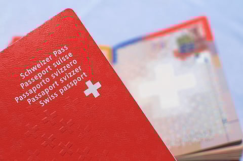 Switzerland was a joint second with Greence in the Nomad Passport Index 2025
