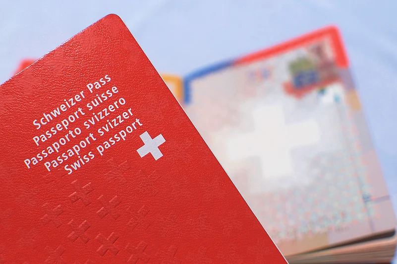 Switzerland was a joint second with Greence in the Nomad Passport Index 2025