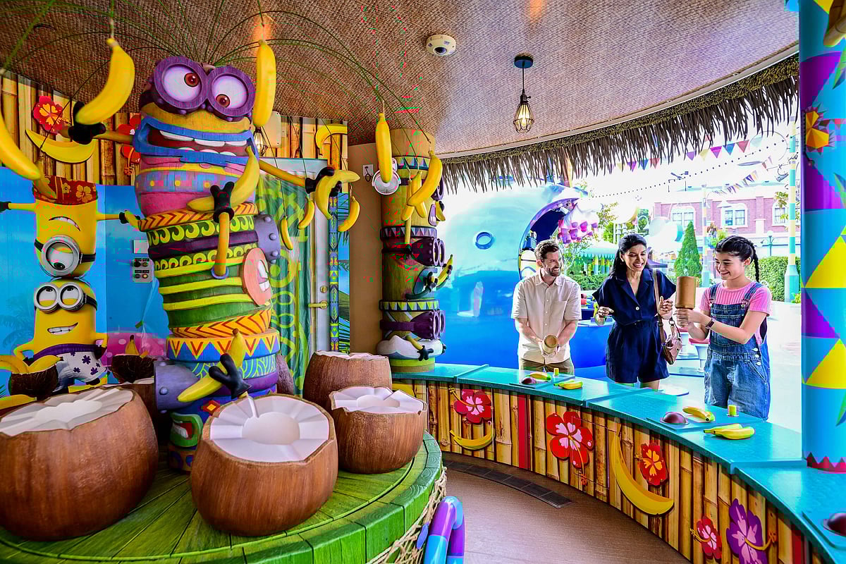 Minion Land is Universal Studios Singapore’s latest addition.