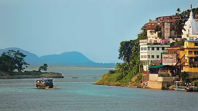 Shutterstock : The Brahmaputra river flows through landscapes, shaping cultures and livelihoods