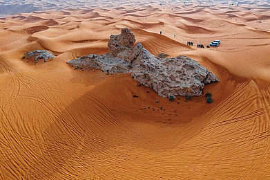 SCTDA : The ochre dunes of Mleiha in Sharjahs Central Region offer desert adventures like dune bashing