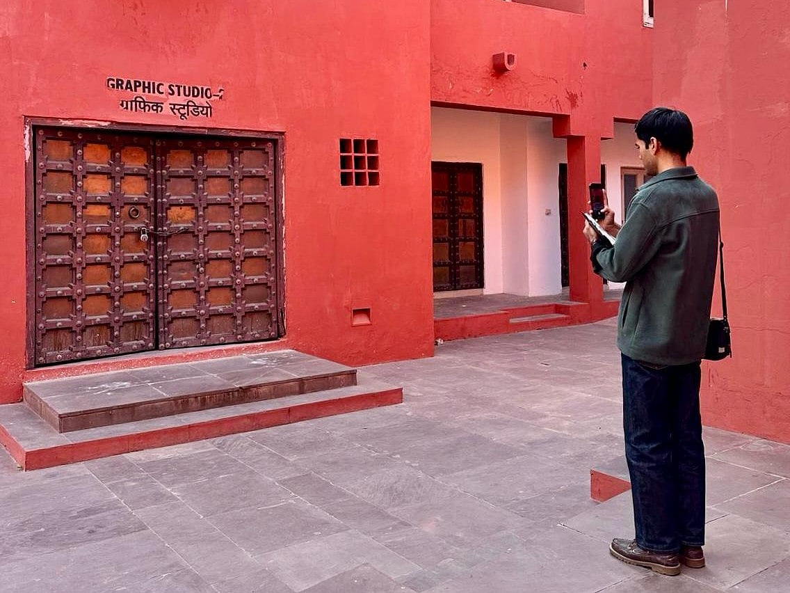 Since 2014, Bharat Singh has been documenting havelis, stepwells, and other structure across cities in Rajasthan. - Kamala Lucas 