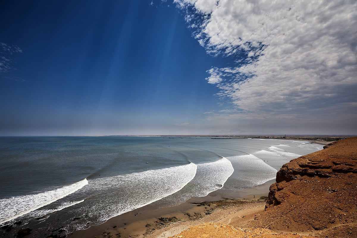 The Chicama waves form at four points—Malpaso, Keys, El Point and El Hombre