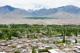 Shutterstock : Choglamsar lies along the Indus, a short drive from Leh
