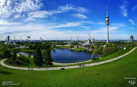 Olympiapark is an Olympic Park built for the 1972 Summer Olympics in Munich