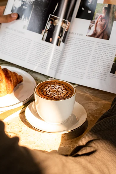 The sea salt mocha in Cafe Fleur is one to return for