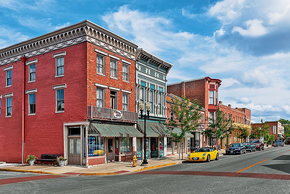 Hannibal is the hometown of Samuel Clemens and the setting for Adventures of Huckleberry Finn