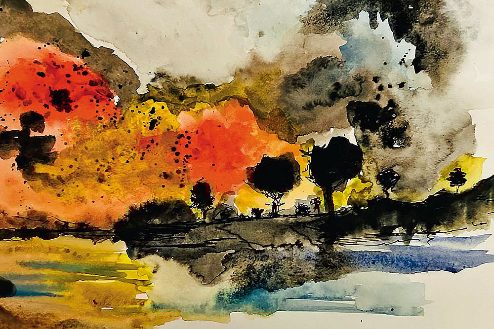 Illustration: Nitin Chaudhary : What remains are the memories of the places that we travel to but not the objects we carry 