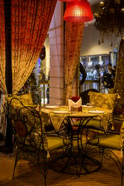 The space is perfect for a cute coffee date 