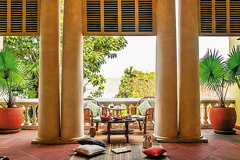 Rooms at Denmark Tavern offer uninterrupted views of the river