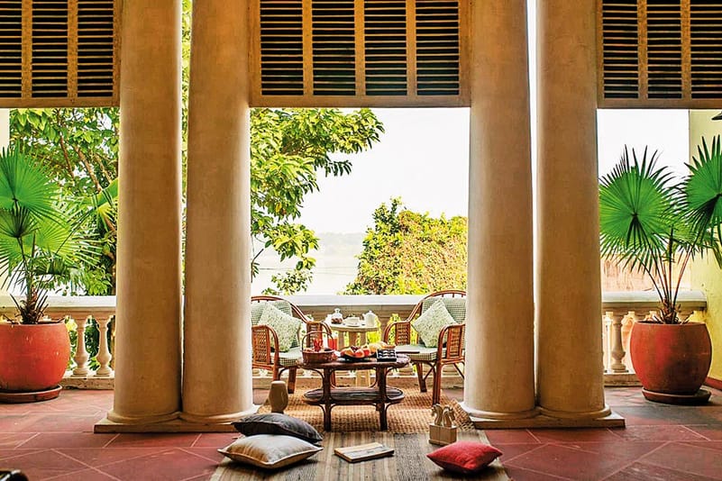 Rooms at Denmark Tavern offer uninterrupted views of the river