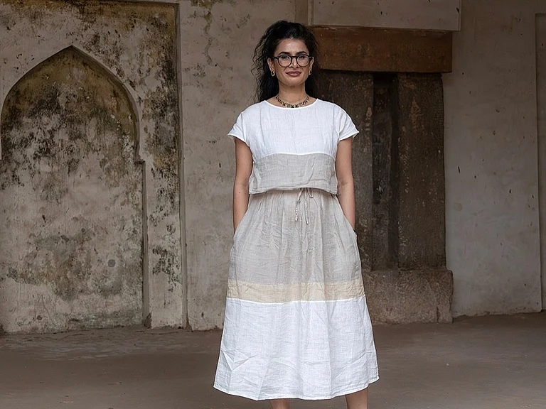 Anica Mann, the founder of Delhi House has been documenting and archiving Delhi's homes since 2021. - @anicamann/instagram