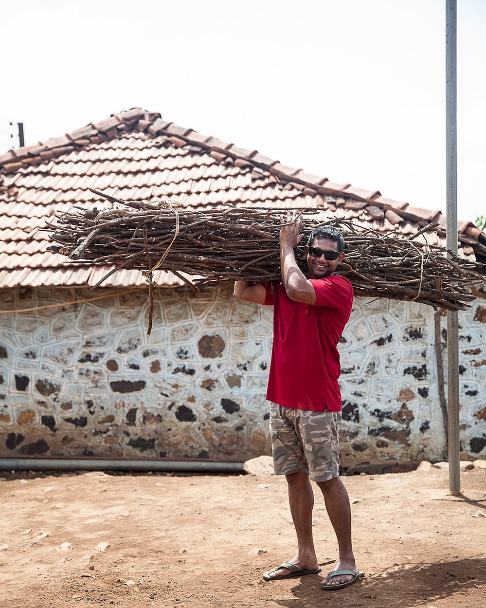 A guest on a Grassroutes tour