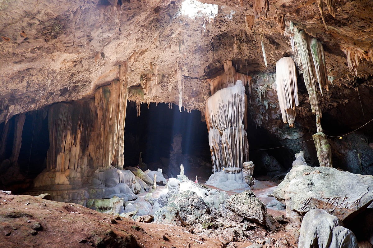 The limestone caves of Sterkfontein date back to 2.5 billion years ago