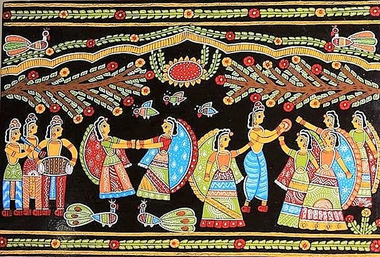An insight into Tikuli art - ARTS of INDIA.in/facebook