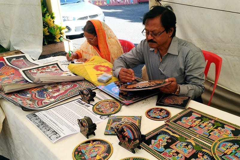 A counter for tikuli art