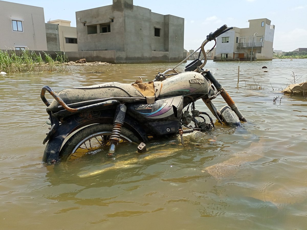 Global heating is increasing the frequency of cloudbursts, which causes flash floods and landslides in mountainous areas