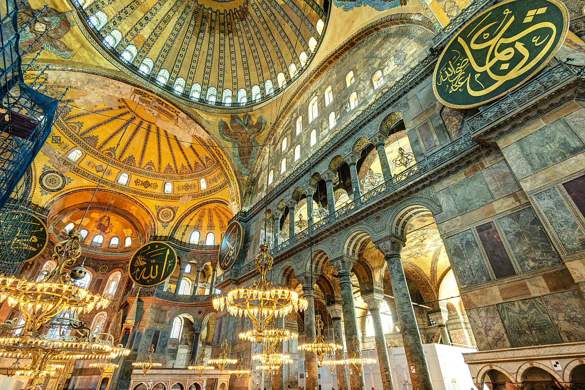 Inside the grand old edifice