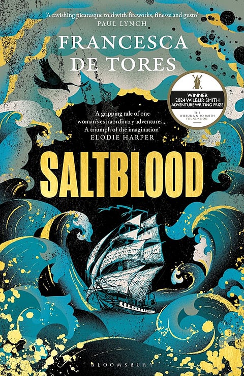 “Saltblood” is a historical fiction book on Mary Read, one of the world's only female pirates