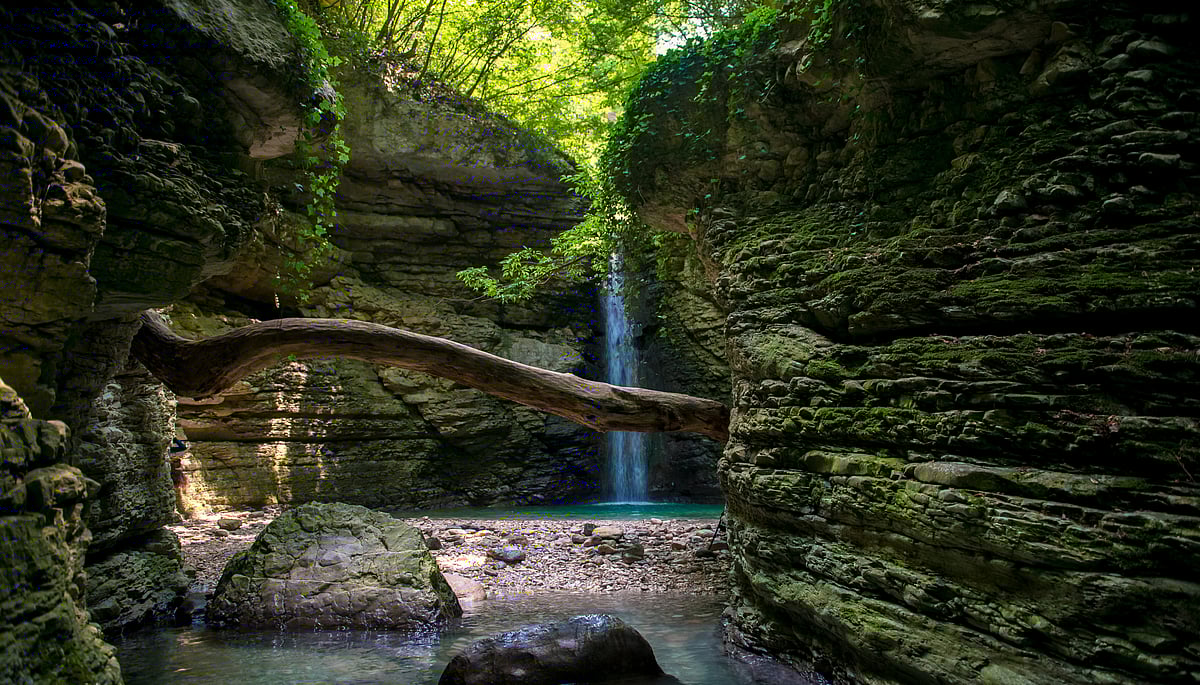 Cusano Waterfall at Majella National Park
