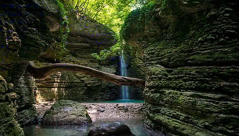 Cusano Waterfall at Majella National Park