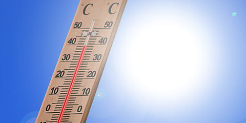 When temperatures soar 4.5 degrees higher than usual, it is termed as a heatwave.