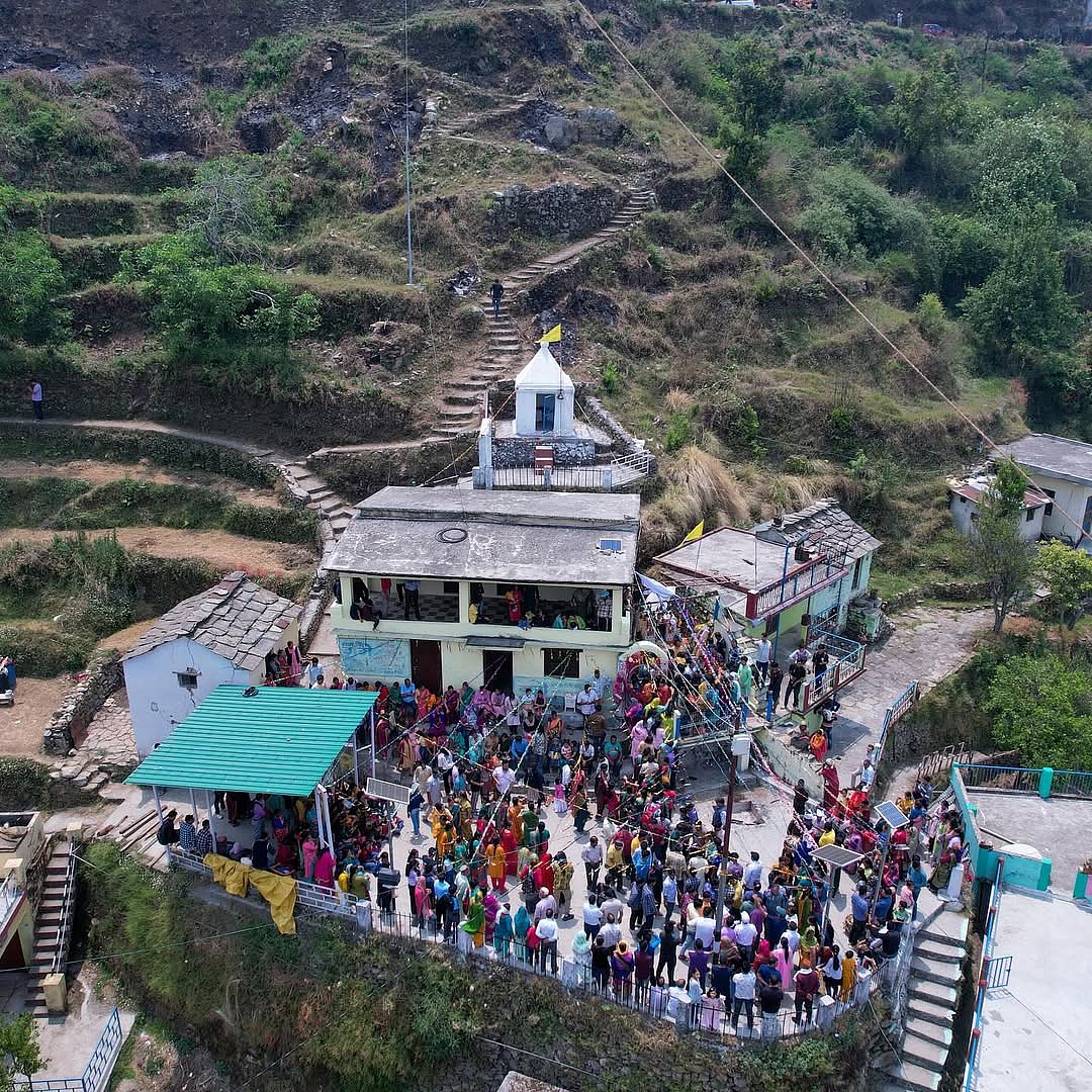 A glimpse of Kathbaddi Mela In Khirsu, Uttarakhand - uttarakhand_tourismofficial/Instagram