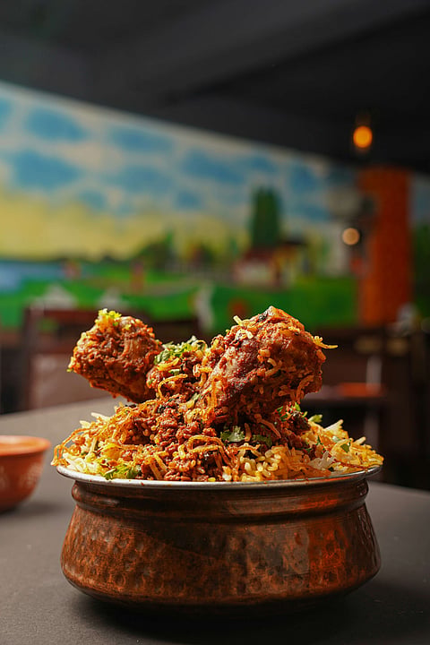 Hyderabad is famous for biryani