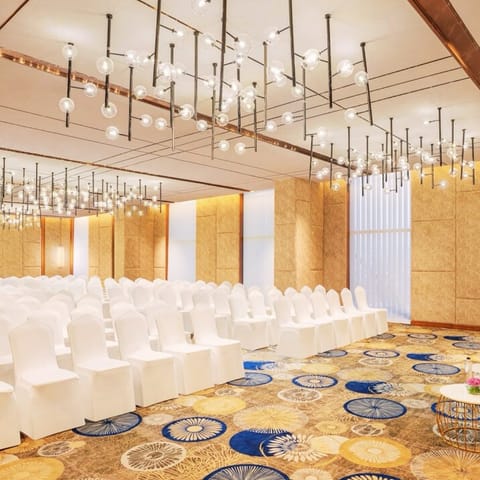 From an intimate gathering to a grand celebration, hotel's ballroom sets the stage for unforgettable moments