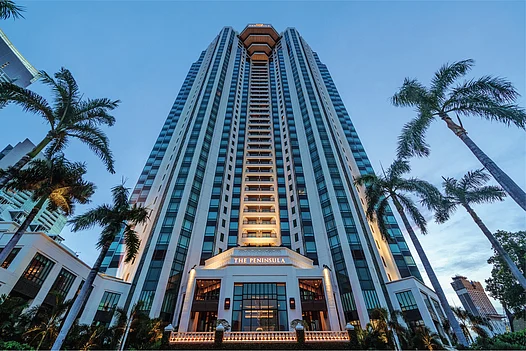 The Peninsula Bangkok, an award-winning luxury hotel in the Thai capital