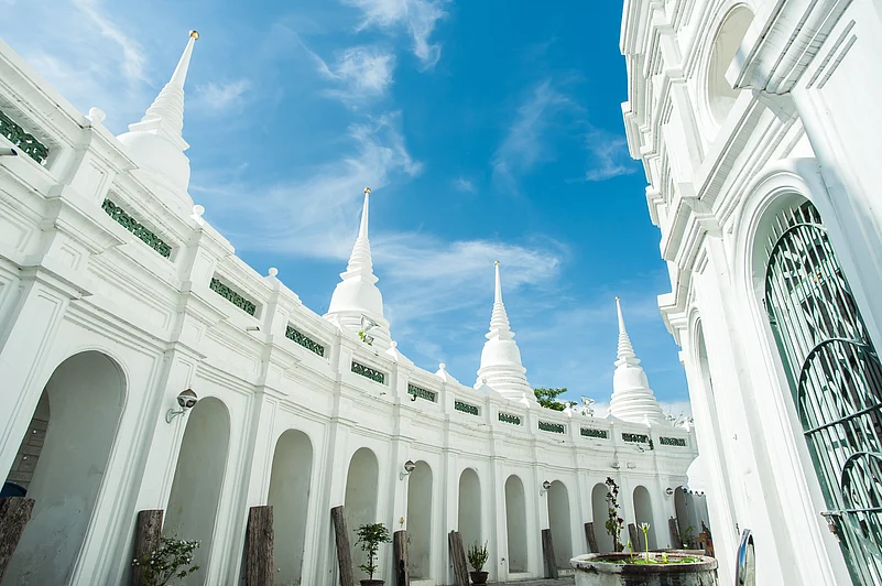 Wat Prayoon, a 19th-century Buddhist temple complex in Bangkok