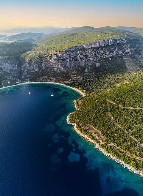 Chondri Ammos is part of the Pelion Peninsula