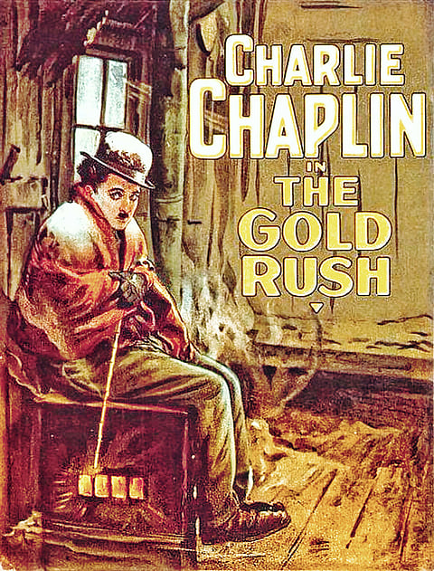Movie poster for the “The Gold Rush” (1925)