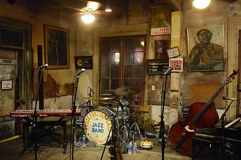 Inside the Preservation Hall 