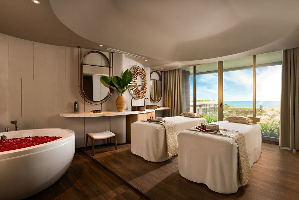 The J Wellness Circle spa offers wellness therapies inspired by ancient traditions