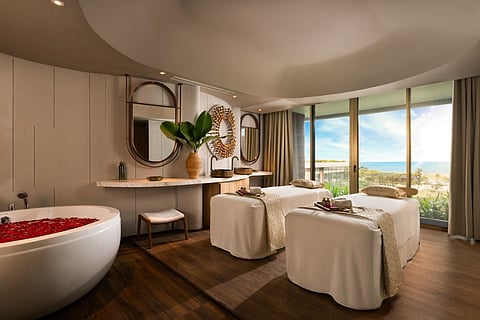 The J Wellness Circle spa offers wellness therapies inspired by ancient traditions