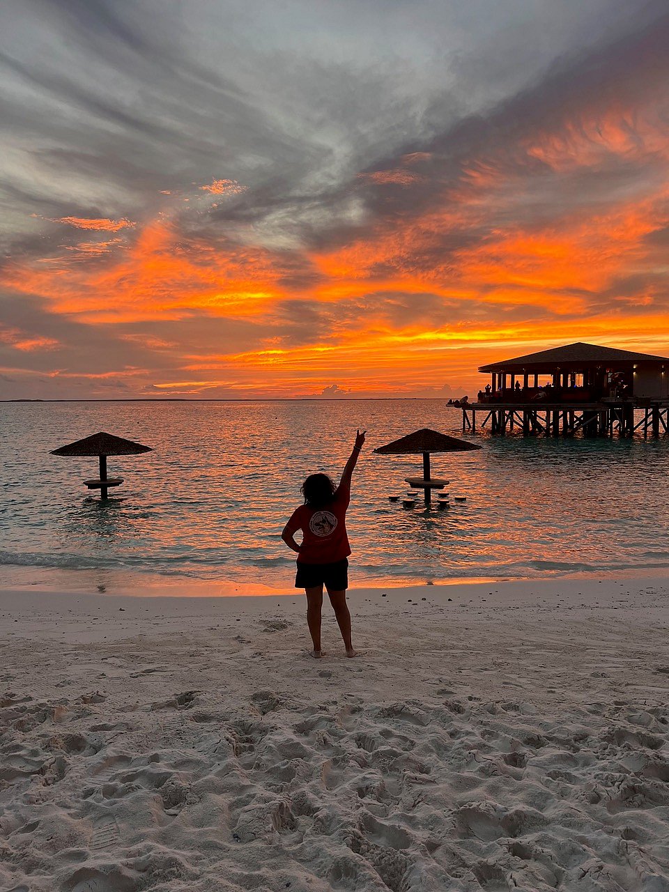 Sunsets in Maldives were a liberating moment for Juhi Pikale