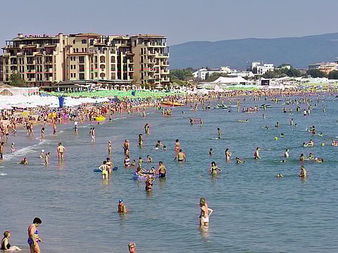 Sunny Beach is known for its expansive sandy shores